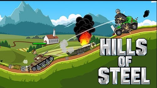 Hills Of Steel hack (vô hạn tiền, kim cương) APK 2023 - Ảnh 1